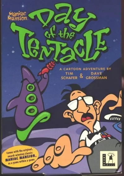 The cover of the game «Day Of The Tentacle Talkie»