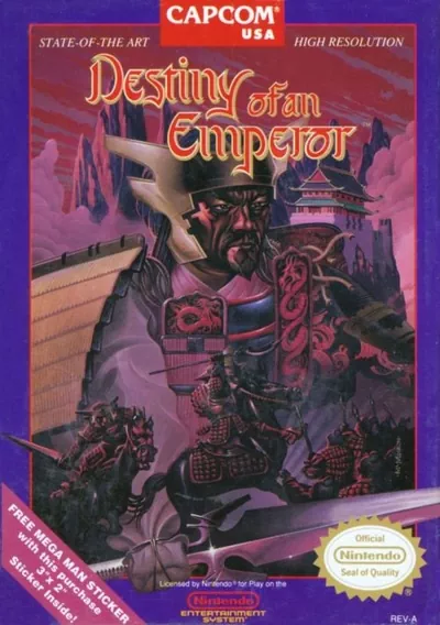 The cover of the game «Destiny Of An Emperor»