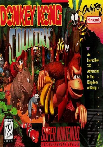 The cover of the game «Diddy's Kong Quest (EU)»