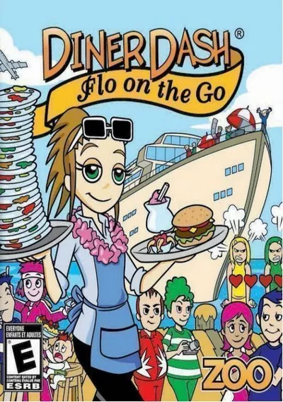 The cover of the game «Diner Dash (E)»