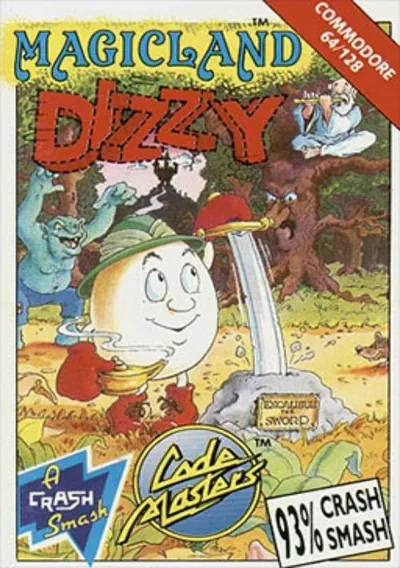 The cover of the game «Dizzy IV - Magicland Dizzy»