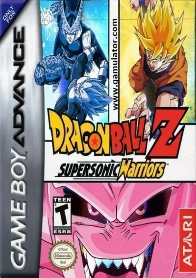 The cover of the game «Dragon Ball Z - Supersonic Warriors»