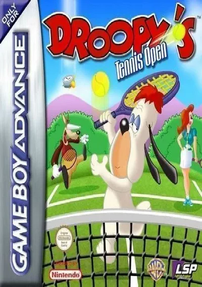 The cover of the game «Droopy's Tennis Open»