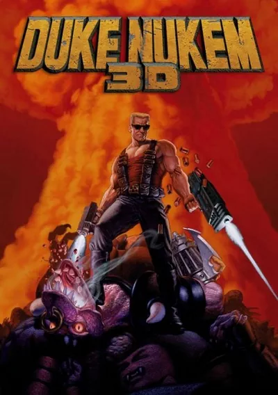 The cover of the game «Duke Nukem 3d Atomic Edition 1.4»