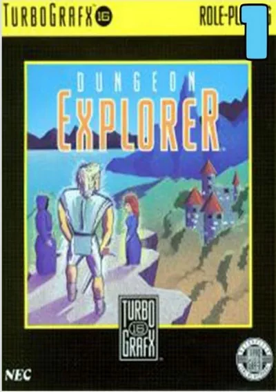 The cover of the game «DUNGEON EXPLORER»