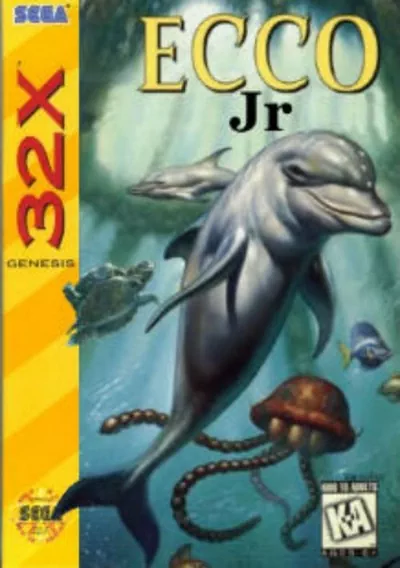 The cover of the game «Ecco The Dolphin - CinePak Demo»