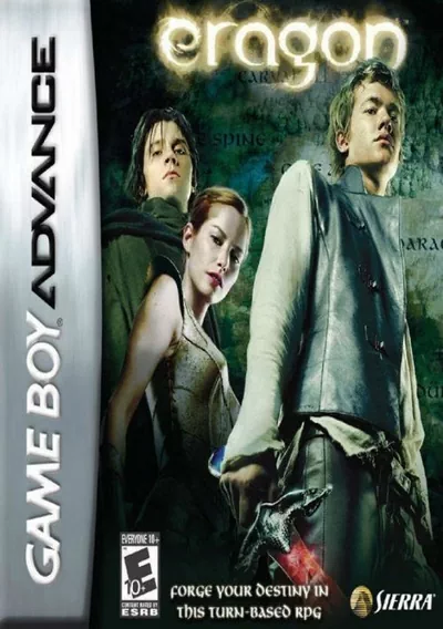 The cover of the game «Eragon»