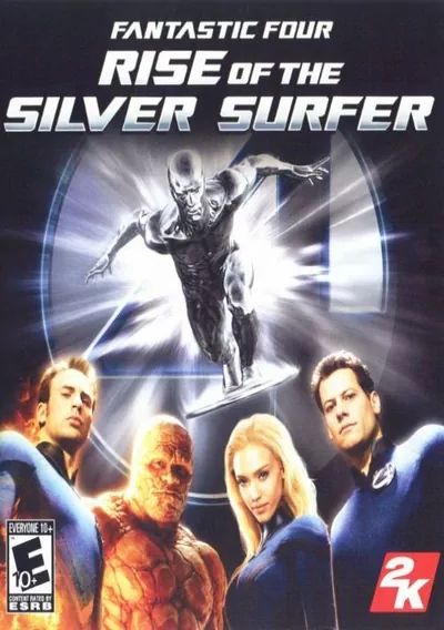 The cover of the game «Fantastic Four - Rise of the Silver Surfer (XenoPhobia)»