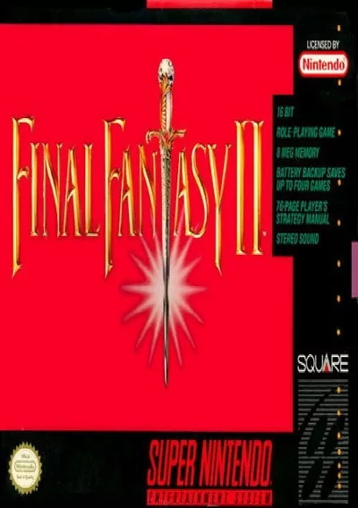 The cover of the game «Final Fantasy 2 (V1.1)»