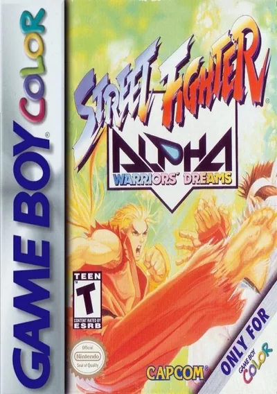 The cover of the game «Street Fighter Alpha - Warriors' Dreams (EU)»