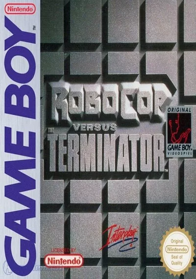 The cover of the game «Robocop Versus The Terminator»