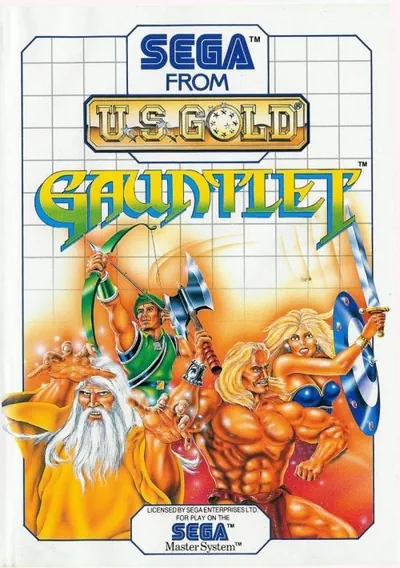 The cover of the game «Gauntlet»