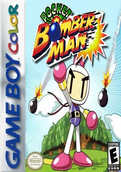 The cover of the game «Pocket Bomberman»