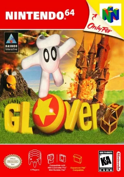 The cover of the game «Glover (E)»