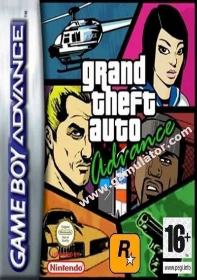 The cover of the game «Grand Theft Auto Advance»