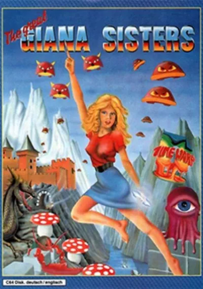 The cover of the game «Great Giana Sisters, The»