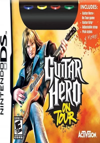 The cover of the game «Guitar Hero - On Tour (DSRP)(E)»