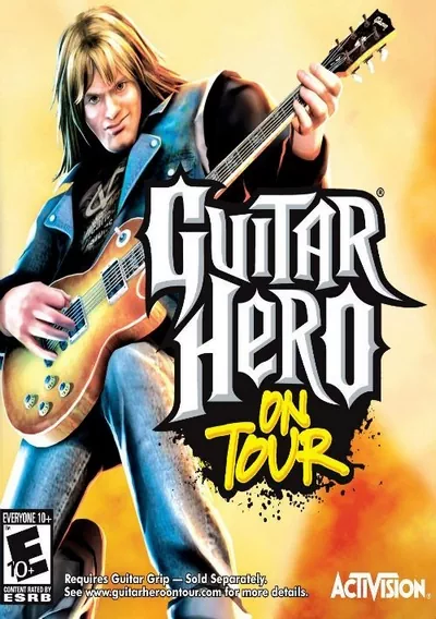 The cover of the game «Guitar Hero - On Tour (E)(Diplodocus)»