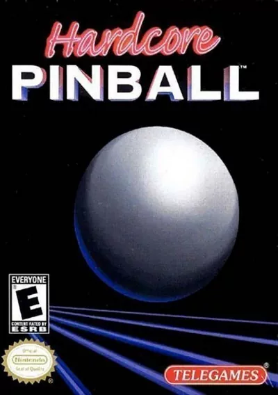 The cover of the game «Hardcore Pinball»