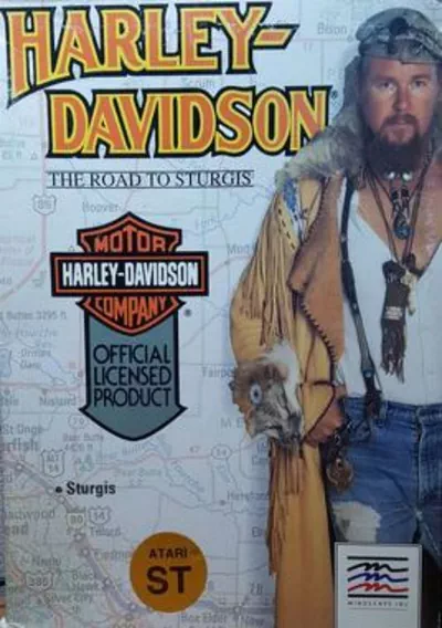 The cover of the game «Harley-Davidson - The Road To Sturgis (Europe)»