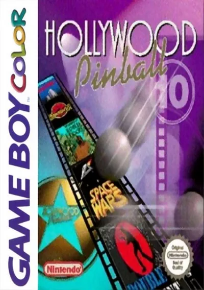 The cover of the game «Hollywood Pinball»