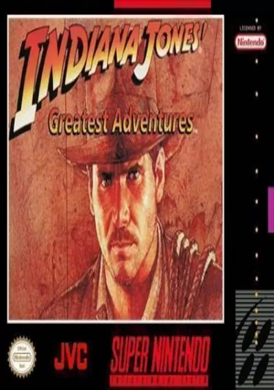 The cover of the game «Indiana Jones' Greatest Adventures»