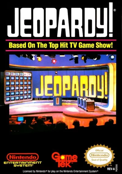 The cover of the game «Jeopardy!»