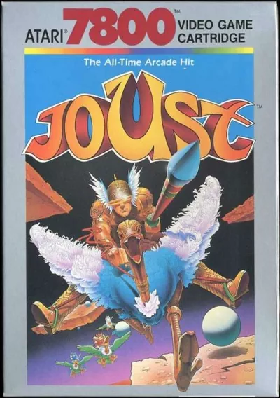 The cover of the game «Joust»