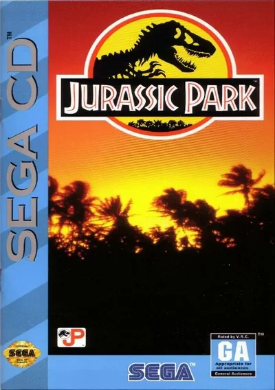 The cover of the game «Jurassic Park (U)»