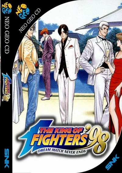 The cover of the game «King of Fighters 1998»