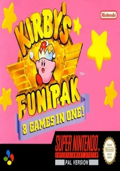 The cover of the game «Kirby's Fun Pak (EU)»