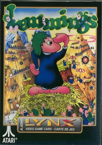 The cover of the game «Lemmings»