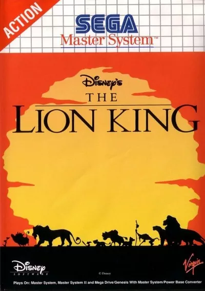 The cover of the game «Lion King, The»