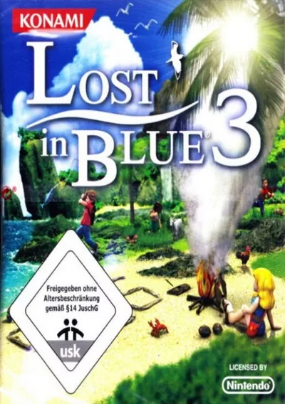 The cover of the game «Lost in Blue 3»