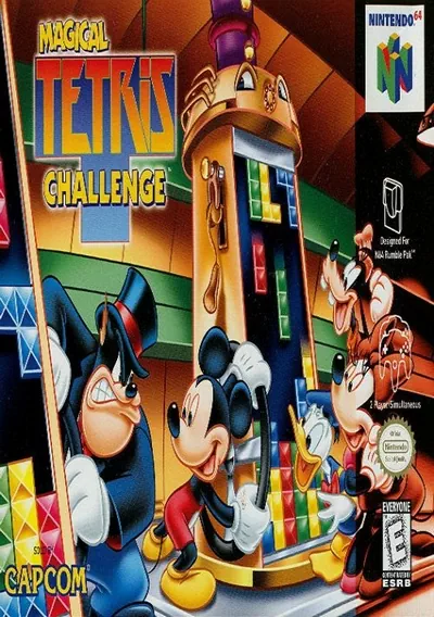 The cover of the game «Magical Tetris Challenge (G)»