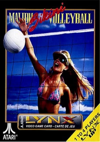 The cover of the game «Malibu Bikini Volleyball»