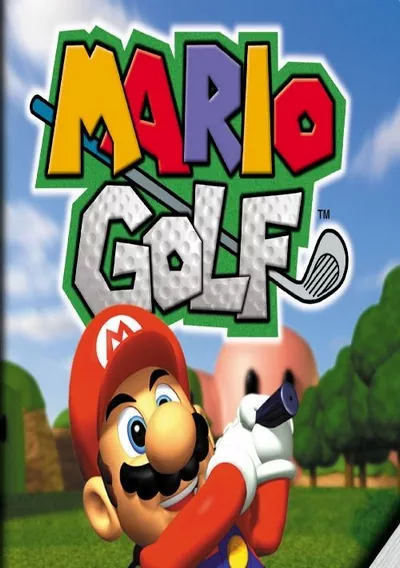 The cover of the game «Mario Golf (Europe)»