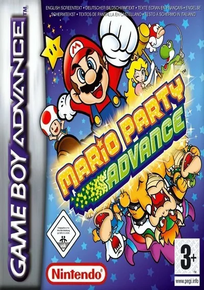 The cover of the game «Mario Party Advance (J)»