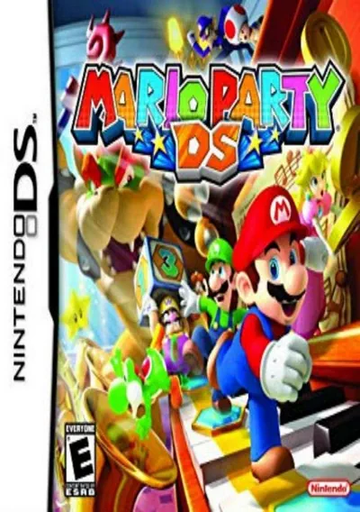 The cover of the game «Mario Party DS (v01) (EU)(BAHAMUT)»