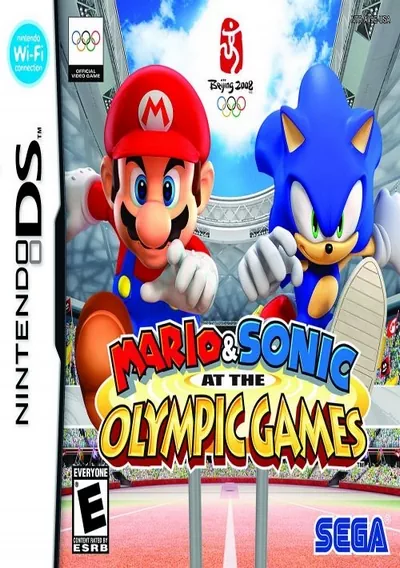 The cover of the game «Mario & Sonic At The Olympic Games (EU)»