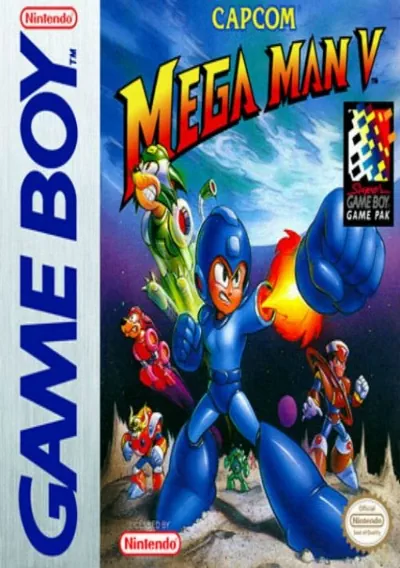 The cover of the game «Mega Man V (EU)»