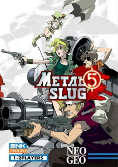 The cover of the game «Metal Slug 5»