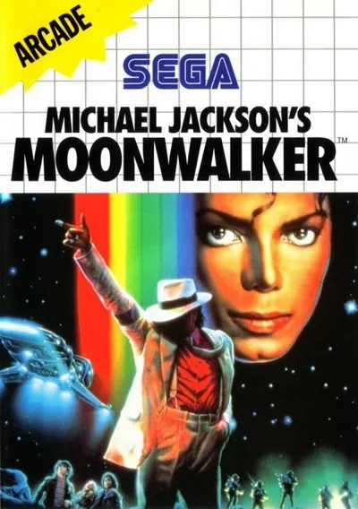 The cover of the game «Michael Jackson's Moonwalker»