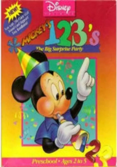 The cover of the game «Mickey's 123's - The Big Surprise Party_Disk1»