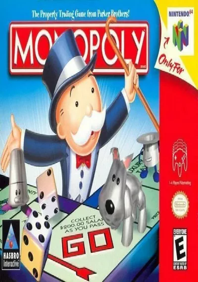 The cover of the game «Monopoly»