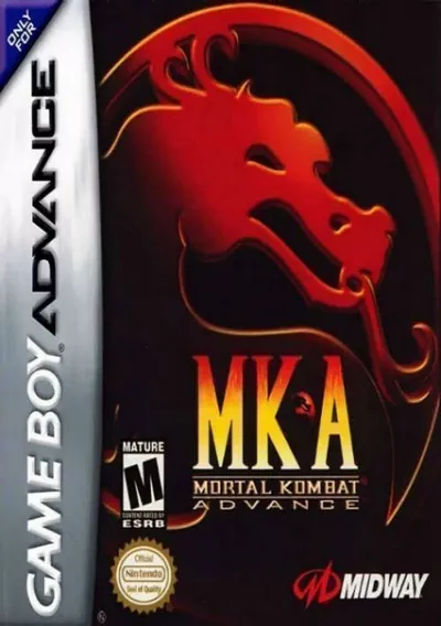 The cover of the game «Mortal Kombat Advance»