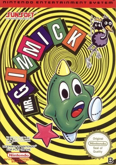 The cover of the game «Mr. Gimmick (EU)»