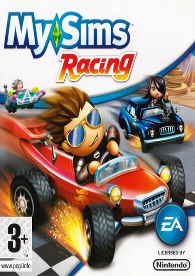 The cover of the game «MySims - Racing (EU)(M6)(Suxxors)»