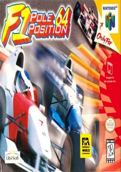 The cover of the game «F1 Pole Position 64 (E)»