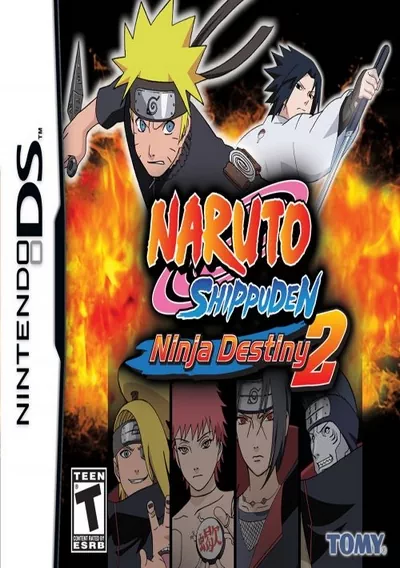 The cover of the game «Naruto Shippuden - Shinobi Retsuden 2 (J)»